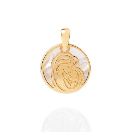 colgante para madres de oro