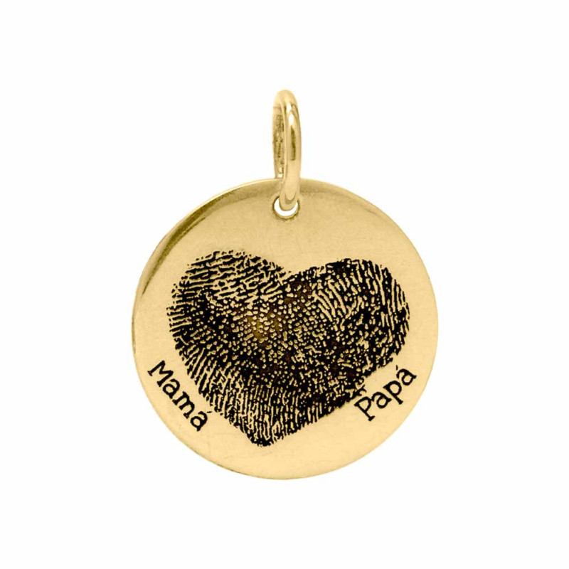 18mm Pendant with Vector Engraving