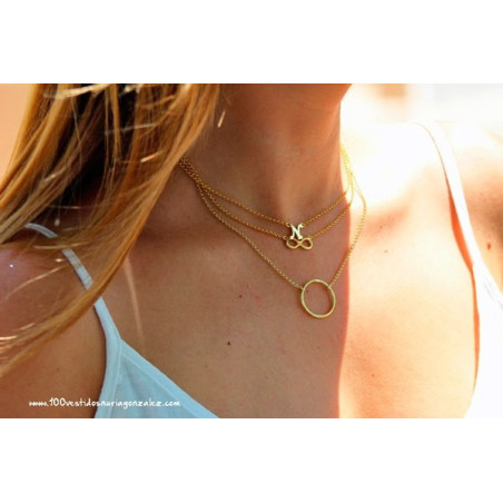 Necklace Infinite – Silver necklaces – vista 2