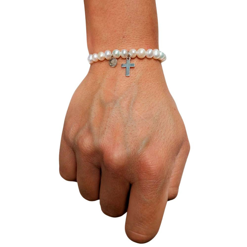 foto detalle de la pulsera de bolas