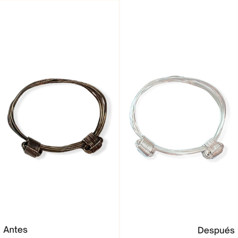 Like-New Finish for Silver Bracelet