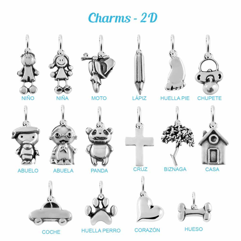tipos de charms
