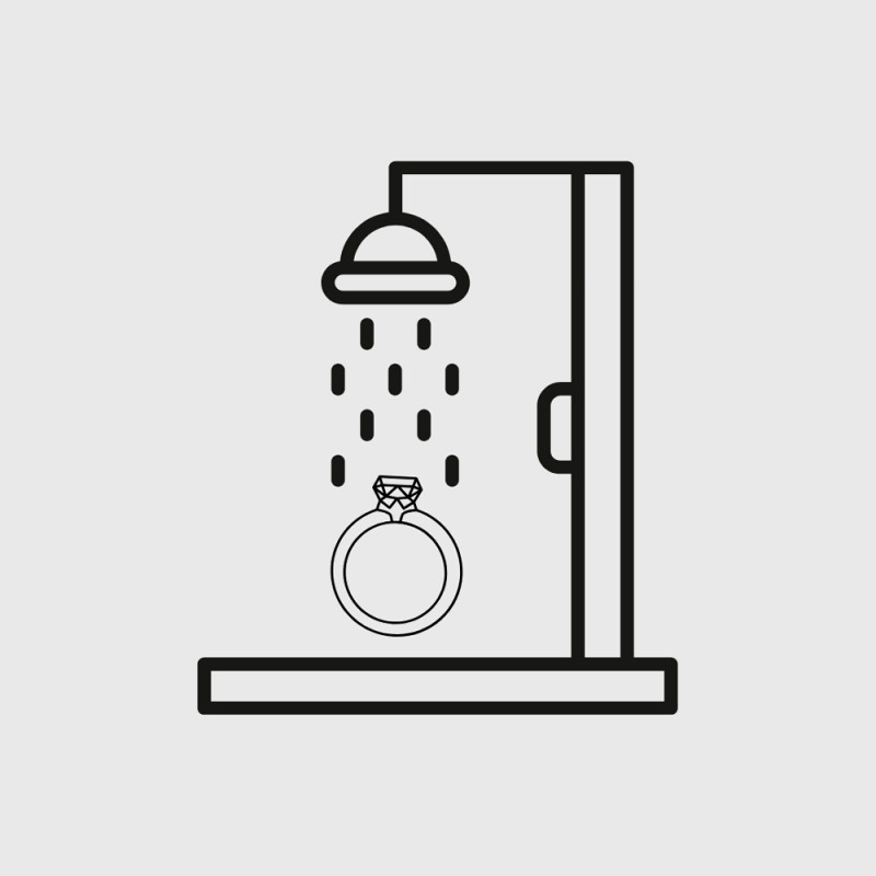 icono baño de oro
