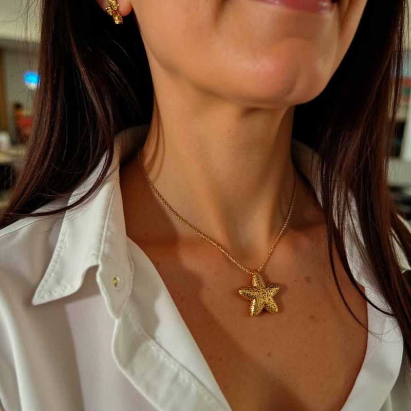 Gold-Plated Sterling Silver Necklace for Women