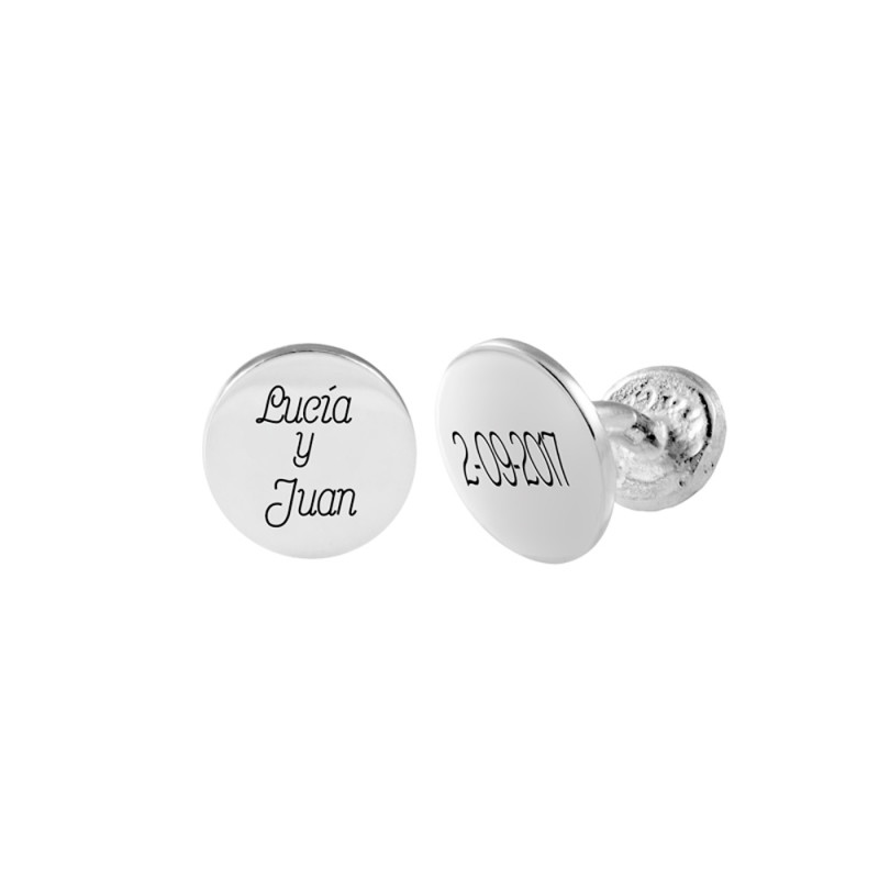 gemelos de plata novios