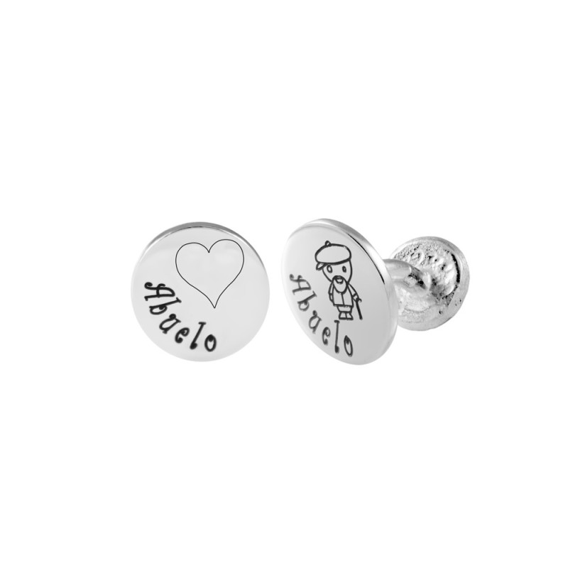gemelos de plata para abuelos