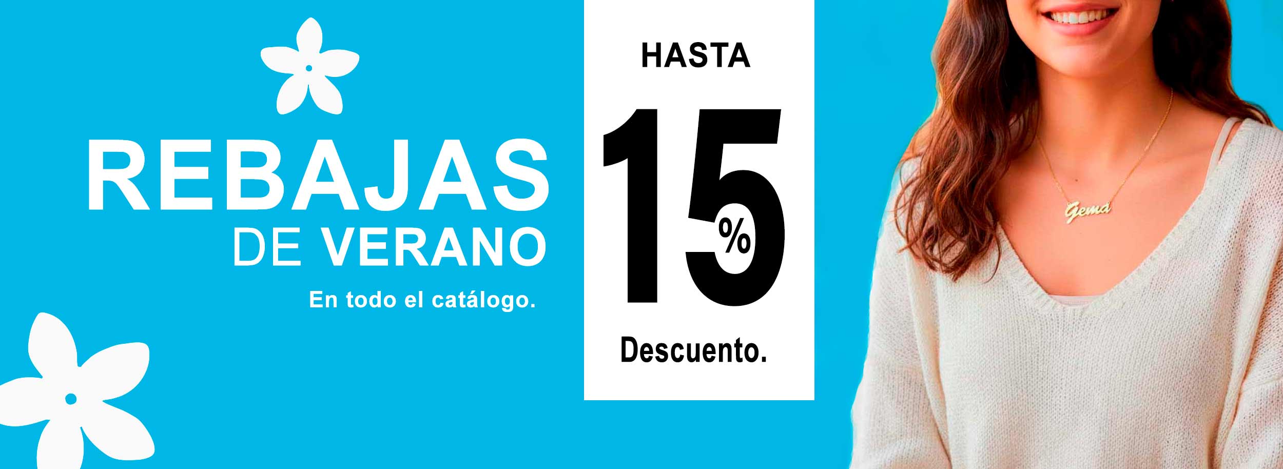 Rebajas de verano joyería Hago